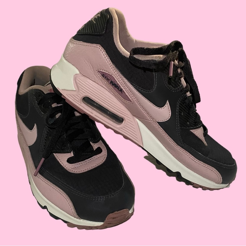 Nike Air Max 90s Black and Pink